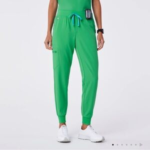Figs Vibrant Green Women's Jogger Pants